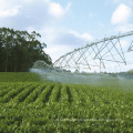Sistema de irrigação de pivô central com tubos galvanizados